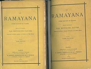 Ramayana. Poème sanscrit de Valmiky