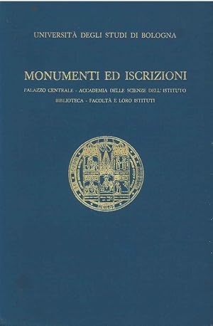 Monumenti ed iscrizioni. Palazzo centrale - accademia delle scienze dell'istituto - biblioteca - ...