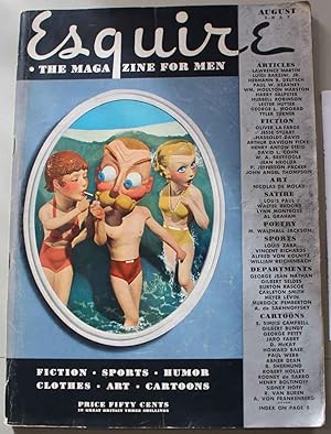 Esquire, the magazine for men. Vol. VIII, No. 8, August 1937