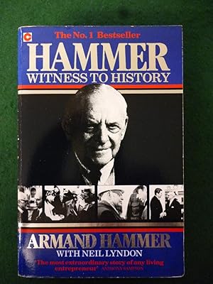 Seller image for Hammer Witness to History for sale by Shelley's Books