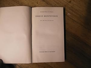 Seller image for Zirkus Monteverdi. Kriminalroman. for sale by Buchhandlung Neues Leben