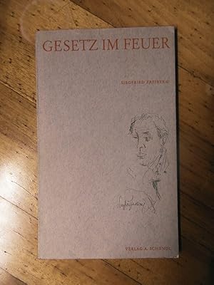 Immagine del venditore per Gesetz im Feuer. Gedichte. venduto da Buchhandlung Neues Leben