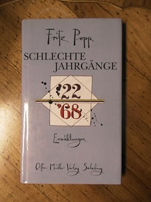 Seller image for Schlechte Jahgnge. Erzhlungen. for sale by Buchhandlung Neues Leben