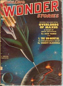 Imagen del vendedor de THRILLING WONDER Stories: February, Feb. 1951 a la venta por Books from the Crypt