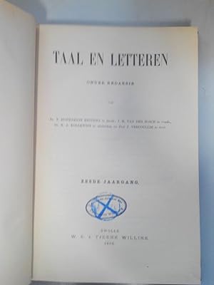 Imagen del vendedor de Taal en Letteren. 6e Jaargang (1896). RARE! a la venta por Antiquariat Bookfarm