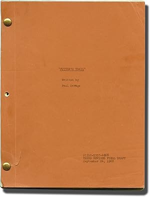 Imagen del vendedor de Cutter's Trail (Original screenplay for the 1970 television movie) a la venta por Royal Books, Inc., ABAA