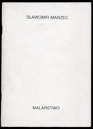 Seller image for Slawomir Marzec. Malarstwo. Galeria Labirynt 2, Grudzien/December 1994, BWA Lublin for sale by POLIART Beata Kalke