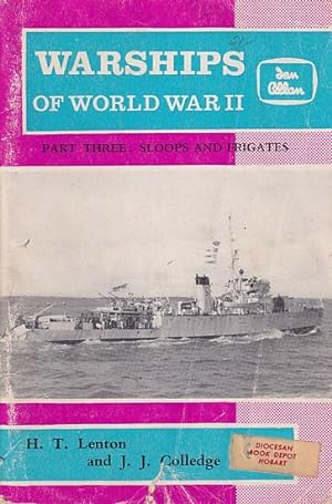 Imagen del vendedor de WARSHIPS OF WORLD WAR II - Part 3: Sloops of the Royal and Dominion Navies a la venta por Jean-Louis Boglio Maritime Books