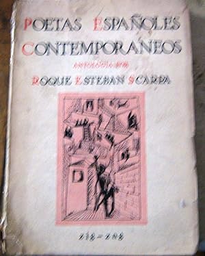 Bild des Verkufers fr Poetas espaoles contemporneos zum Verkauf von Librera Monte Sarmiento