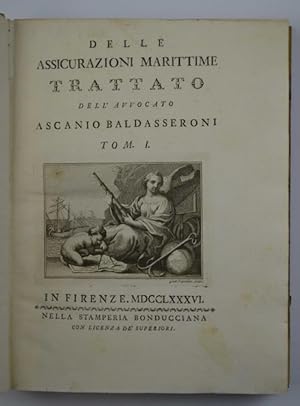 Immagine del venditore per Delle assicurazioni marittime. Trattato. venduto da Studio Bibliografico Benacense