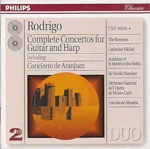 Rodrigo: Complete Concertos for Guitar & Harp by Academy of St. Martin in the Fields, Neville Mar...