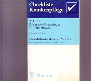 Seller image for Checkliste Krankenpflege. Checklisten der aktuellen Medizin. for sale by Ant. Abrechnungs- und Forstservice ISHGW