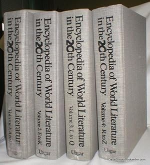 Seller image for Encyclopedia of World Literature in the 20th Century; In Four Volumes for sale by Dave Shoots, Bookseller