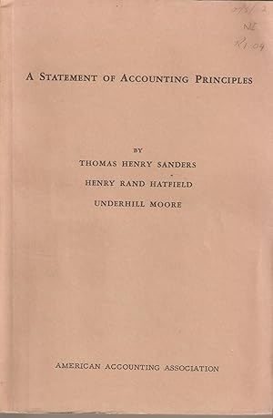 Seller image for A Statement of Accounting Principles for sale by Snookerybooks