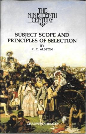 Imagen del vendedor de Subject Scope and Principles of Selection a la venta por Works on Paper