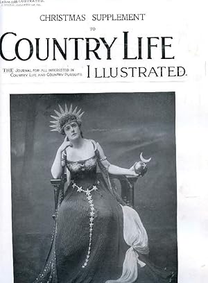 Seller image for COUNTRY LIFE ILLUSTRATED, VOL. VI, N 152 (CHRISTMAS SUPPL.), DEC. 1899 (Contents: Frontispiece : Lady Gerard. Country House Life: A Country House in Scotland. (Illustrated). Books for Christmas Presents. A Treasure of Gossip. The Cuchullins.) for sale by Le-Livre