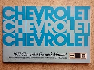 1977 Chevrolet Owner's Manual