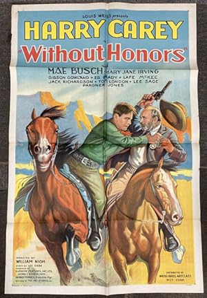 Seller image for WITHOUT HONORS. for sale by BUCKINGHAM BOOKS, ABAA, ILAB, IOBA