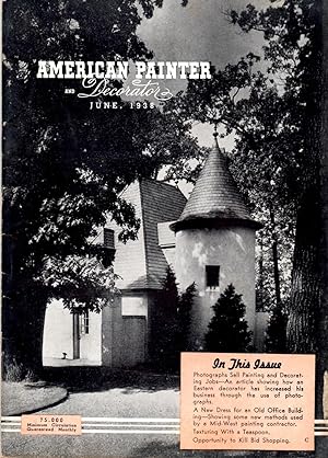 Imagen del vendedor de American Painter and Decorator June 1938 Vol. 15 No. 6 a la venta por Book Booth