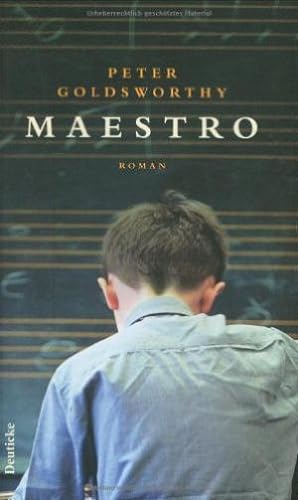 Seller image for Maestro. Roman. for sale by Altstadt Antiquariat Rapperswil
