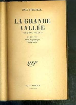 Image du vendeur pour LA GRANDE VALLEE (THE LONG VALLEY) - NOUVELLES mis en vente par Le-Livre
