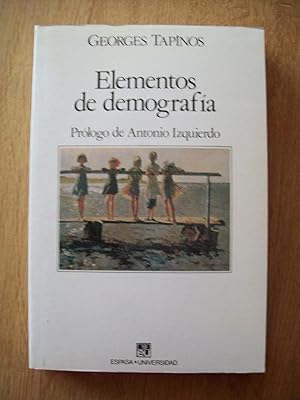 ELEMENTOS DE DEMOGRAFÍA