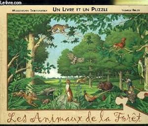Bild des Verkufers fr UN LIVRE ET UNE PUZZLE LES ANIMAUX DE LA FORET zum Verkauf von Le-Livre