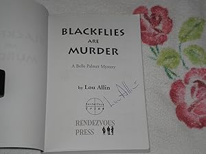 Imagen del vendedor de Blackflies Are Murder: Signed a la venta por SkylarkerBooks