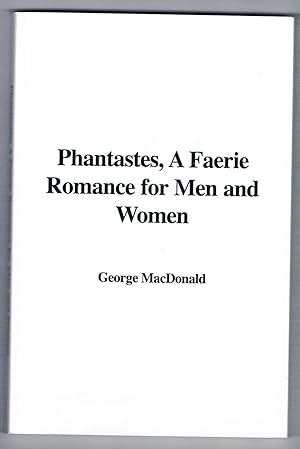 Seller image for Phantastes, A Faerie Romance for Men and Women for sale by Riverhorse Books