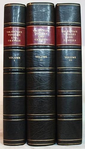 Image du vendeur pour Voyages and travels to India, Ceylon, the Red Sea, Abyssinia, and Egypt, in the years 1802, 1803, 1804, 1805, and 1806. (3 volume set) mis en vente par Sequitur Books