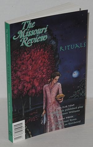 Imagen del vendedor de The Missouri review: volume 20, #2: Rituals a la venta por Bolerium Books Inc.