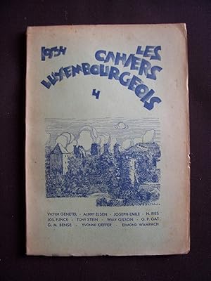 Les cahiers luxembourgeois - N°4 1934