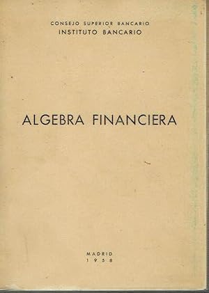 Álgebra financiera.