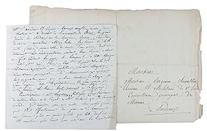 [Two autograph letters, signed, attempting to secure promised payments for the booty of the captu...