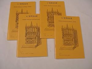 L' ORGUE REVUE TRIMESTRIELLE , ANNEE 1997 DU N° 242 AU N° 244 MANQUE LE 241