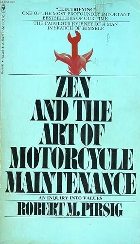 Bild des Verkufers fr ZEN AND THE ART OF MOTORCYCLE MAINTENANCE zum Verkauf von Le-Livre
