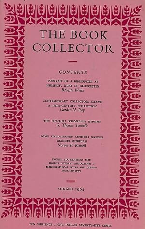 Imagen del vendedor de The Book Collector. Volume 13. No. 2. Summer 1964 a la venta por Barter Books Ltd