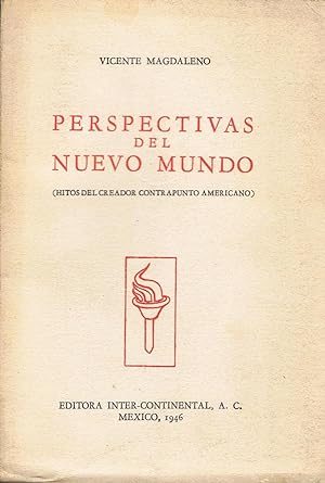 Image du vendeur pour PERSPECTIVAS DEL NUEVO MUNDO (Hitos del creador contrapunto americano). mis en vente par Librera Torren de Rueda