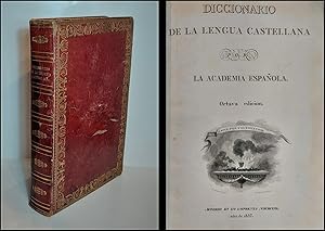 DICCIONARIO de la Lengua Castellana por la Academia Española. Octava edición.