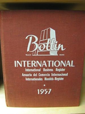 Bottin International: International Business Register/Anuario Del Comercio Internacional/Internat...