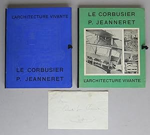 L'Architecture vivante, Première série + deuxième série + Widmungsbrief