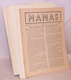 Seller image for Manas [67 issues] for sale by Bolerium Books Inc.