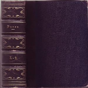 Bild des Verkufers fr Byron`s smmtliche Werke. 7.-9. Band (ein einem Band) zum Verkauf von Graphem. Kunst- und Buchantiquariat