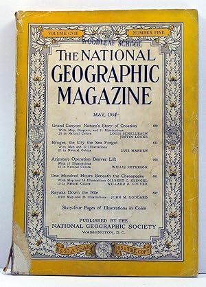 Image du vendeur pour National Geographic Magazine, Volume 107, Number 5 (May, 1955) mis en vente par Cat's Cradle Books