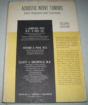 Imagen del vendedor de Acoustic Nerve Tumors: Early Diagnosis and Treatment, Second Edition a la venta por Easy Chair Books
