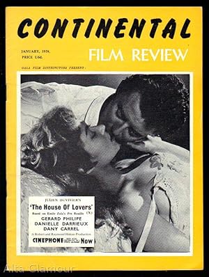 Seller image for CONTINENTAL FILM REVIEW January 1959 for sale by Alta-Glamour Inc.