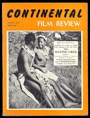 Seller image for CONTINENTAL FILM REVIEW August 1959 for sale by Alta-Glamour Inc.