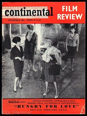 Seller image for CONTINENTAL FILM REVIEW November 1961 (US edition) for sale by Alta-Glamour Inc.