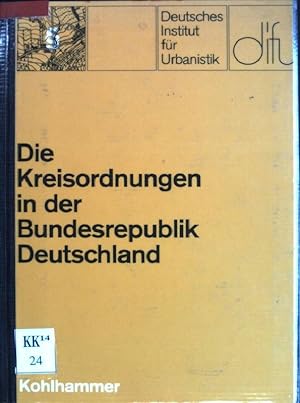 Seller image for Die Kreisordnungen in der Bundesrepublik Deutschland. Schriften des Deutschen Instituts fr Urbanistik; Bd. 44 for sale by books4less (Versandantiquariat Petra Gros GmbH & Co. KG)