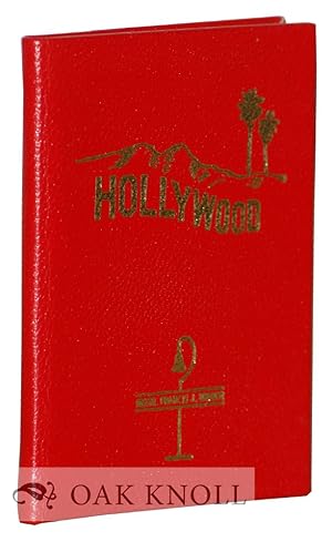 Image du vendeur pour HOLLYWOOD mis en vente par Oak Knoll Books, ABAA, ILAB